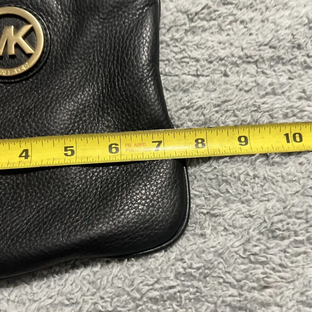 Michael Kors leather adjustable Crossbody bag black